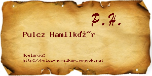 Pulcz Hamilkár névjegykártya